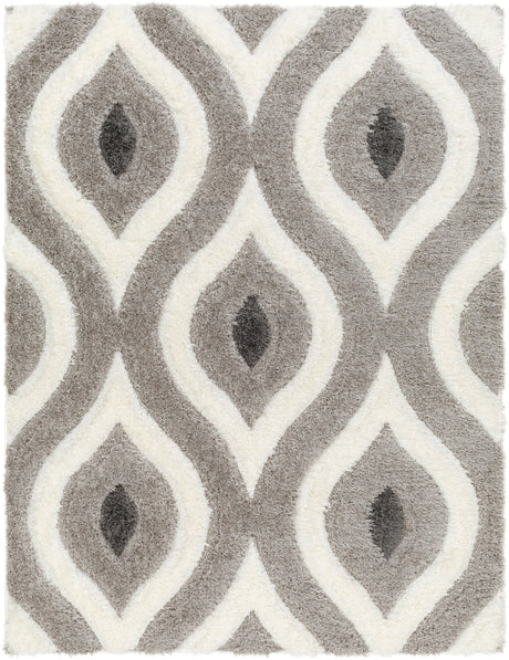 Surya Bologna Bog-2304 Light Silver, Sage, Metallic - Silver Rug.