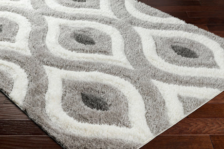 Surya Bologna Bog-2304 Light Silver, Sage, Metallic - Silver Rug.