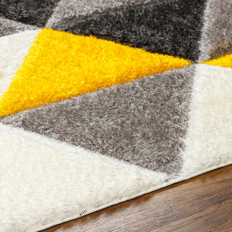 Surya Bologna Bog-2305 Off-White, Amber, Sage, Eggplant, Pewter Rug.