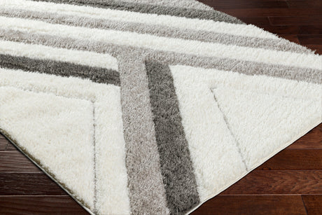 Surya Bologna Bog-2310 Beige, Light Silver, Grey, Pewter Rug.