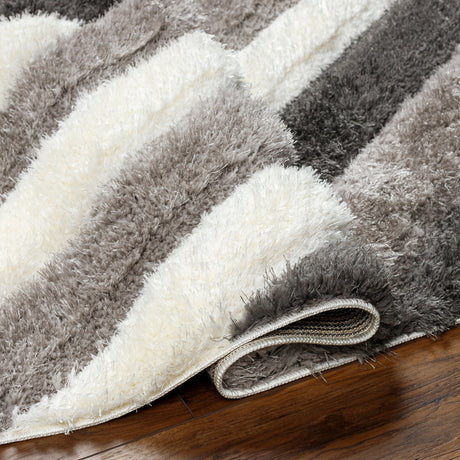 Surya Bologna Bog-2310 Beige, Light Silver, Grey, Pewter Rug.