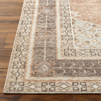 Surya Lila Bolc-2300 Tan, Brown, Medium Gray, Charcoal, Off-White, Black Area Rug