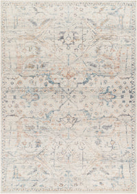 Surya Marlene Bomn-2309 Cream, Pale Blue, Light Blue, Olive, Rust, Black Area Rug