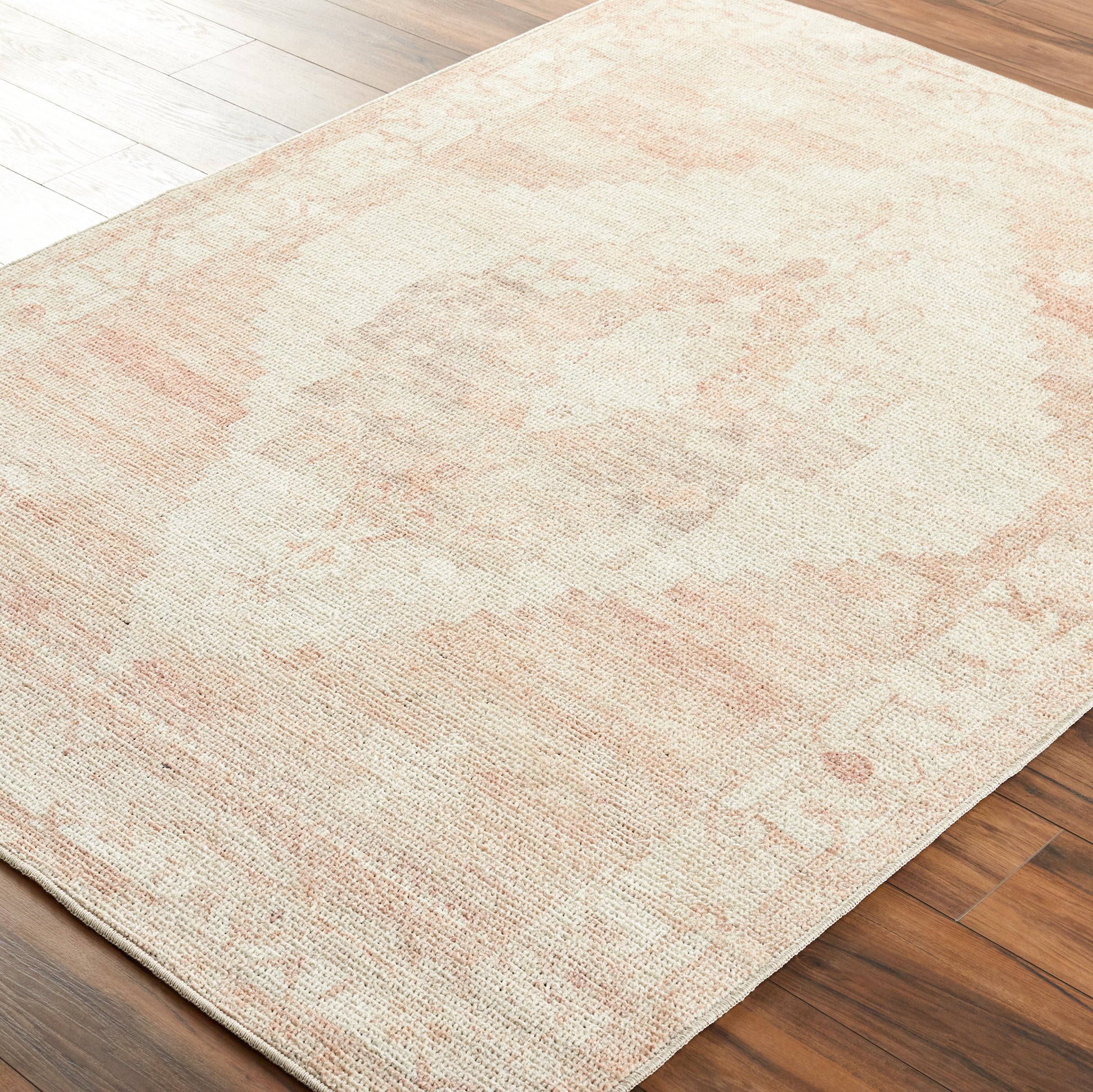 Surya Luca Bonc-2301 Ivory, Dusty Pink, Medium Brown, Tan, Brown Area Rug