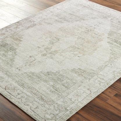 Surya Luca Bonc-2302 Ivory, Olive, Tan, Light Brown Area Rug