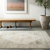 Surya Luca Bonc-2302 Ivory, Olive, Tan, Light Brown Area Rug