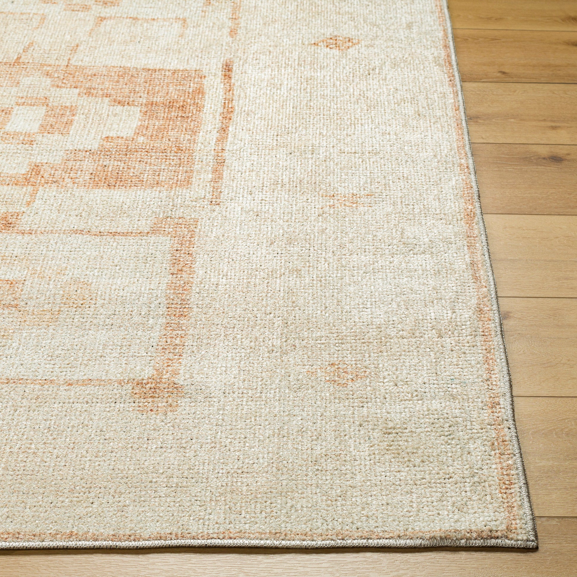 Surya Solana Booc-2300 Burnt Orange, Ivory, Beige Area Rug