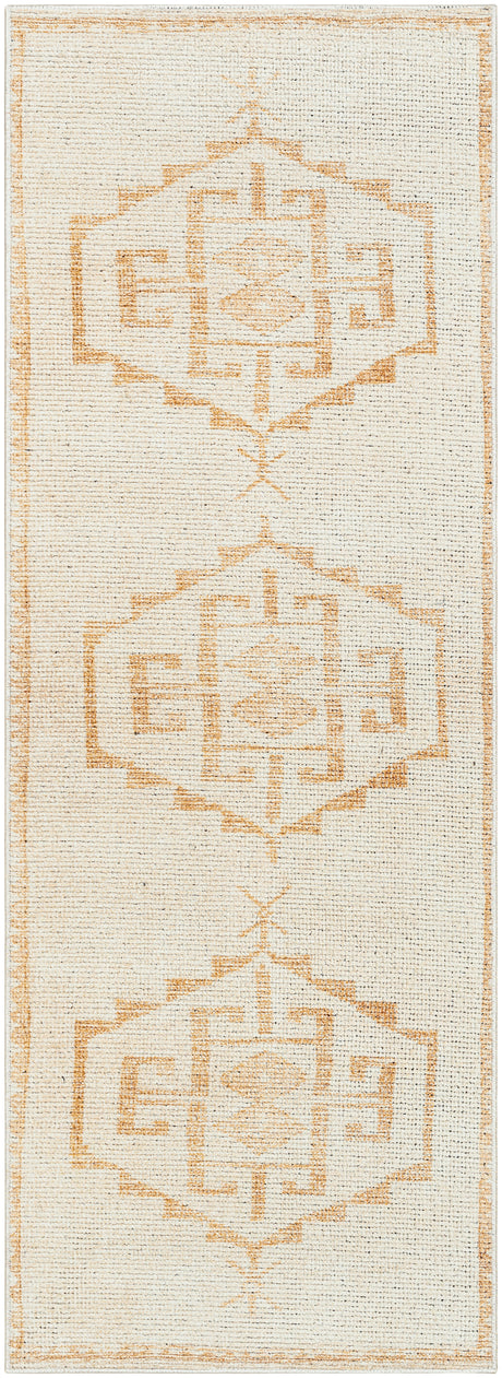 Surya Solana Booc-2301 Ivory, Burnt Orange Rug.