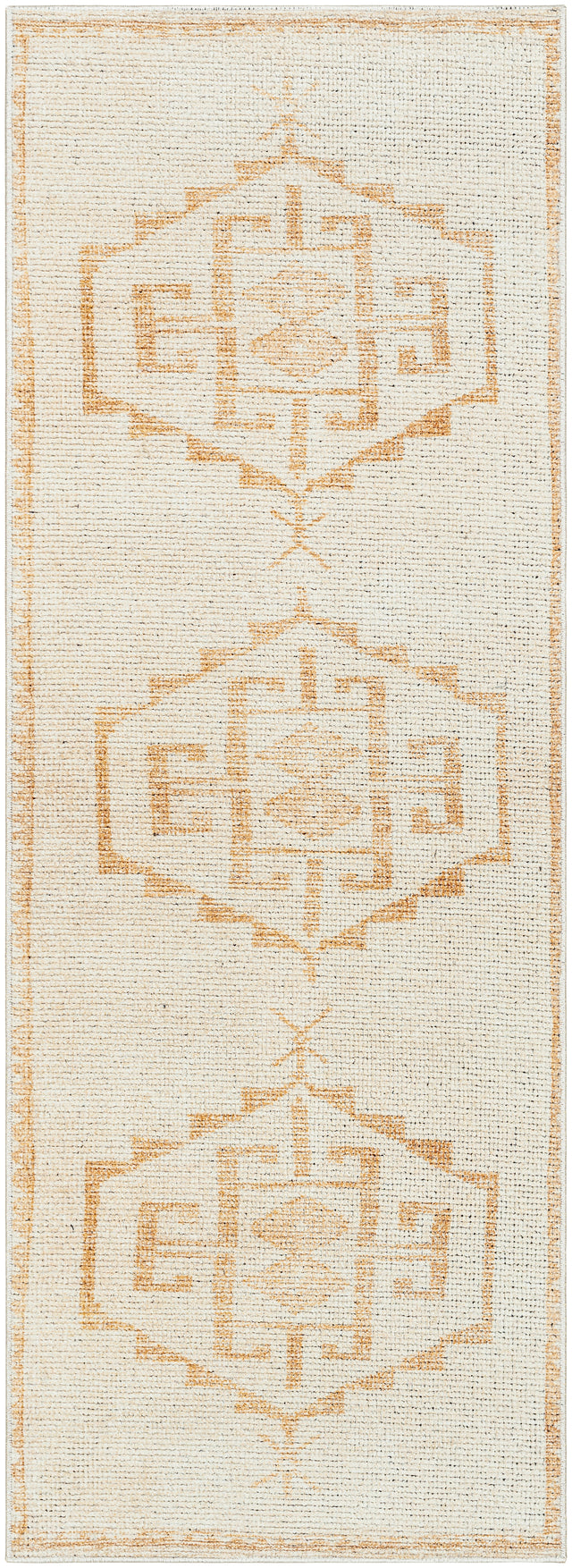 Surya Solana Booc-2301 Ivory, Burnt Orange Rug.