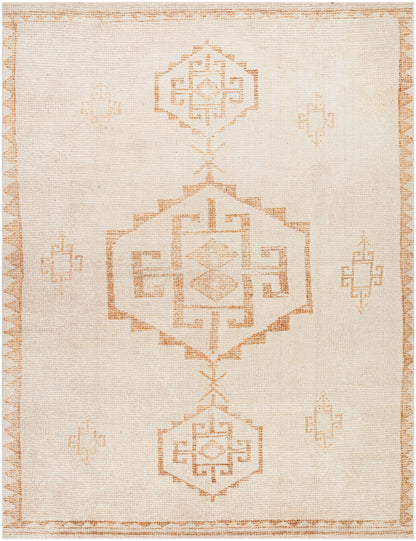 Surya Solana Booc-2301 Ivory, Burnt Orange Area Rug