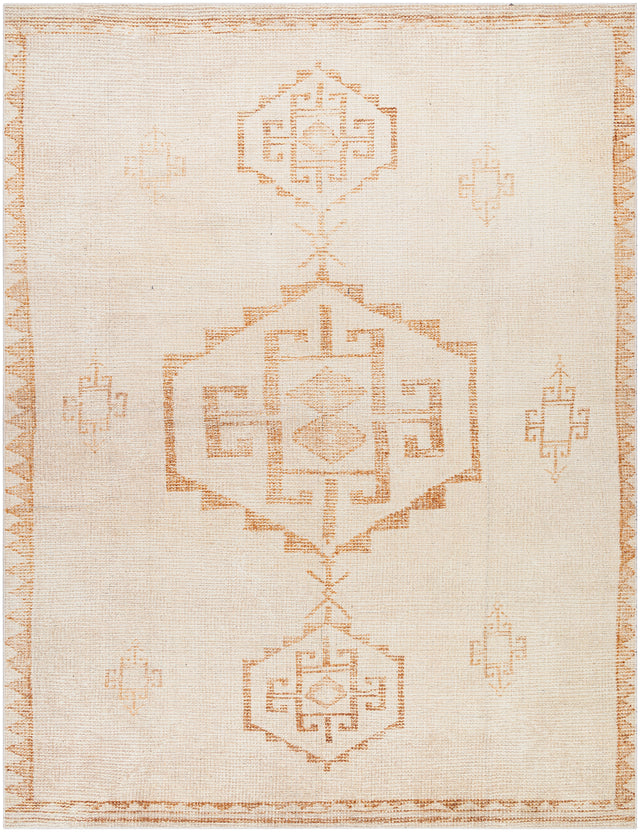 Surya Solana Booc-2301 Ivory, Burnt Orange Rug.