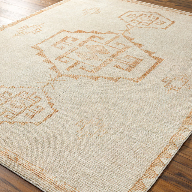 Surya Solana Booc-2301 Ivory, Burnt Orange Rug.