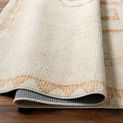 Surya Solana Booc-2301 Ivory, Burnt Orange Area Rug