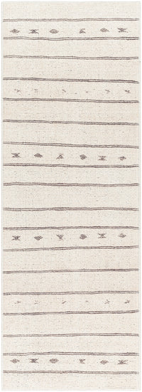 Surya Rivi Borc-2300 Ivory, Black, Medium Brown Area Rug