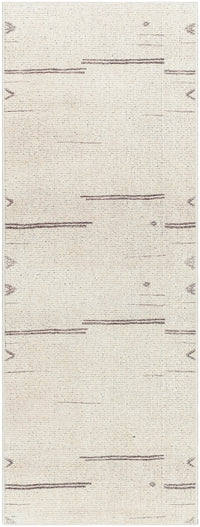 Surya Rivi Borc-2301 Cream, Medium Gray, Charcoal Area Rug