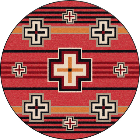 American Dakota Bounty Red Rug