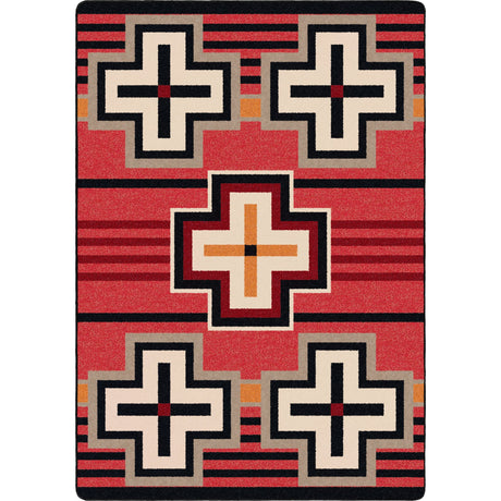 American Dakota Bounty Red Rug