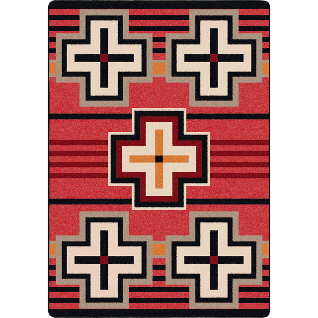 American Dakota Bounty Red Rug