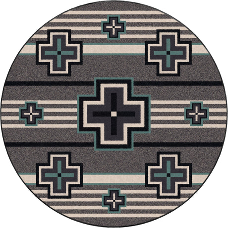 American Dakota Bounty Turquoise Rug