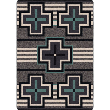 American Dakota Bounty Turquoise Rug