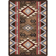 American Dakota Bow Strings Brown Rug