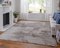 Feizy Zarah Zrh8917F Brown/Tan/Black Area Rug