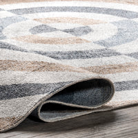 Nuloom Modern Swirls Grhn06A Blue Area Rug