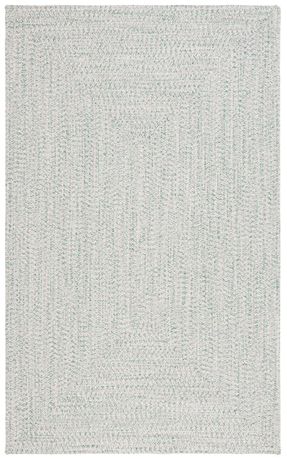 Safavieh Braided Bra201Y Ivory/Green Area Rug