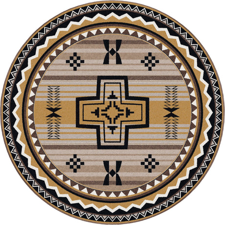 American Dakota Brazos OKA Old Gold Rug