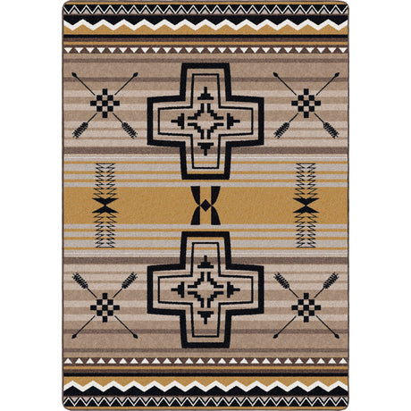 American Dakota Brazos OKA Old Gold Rug