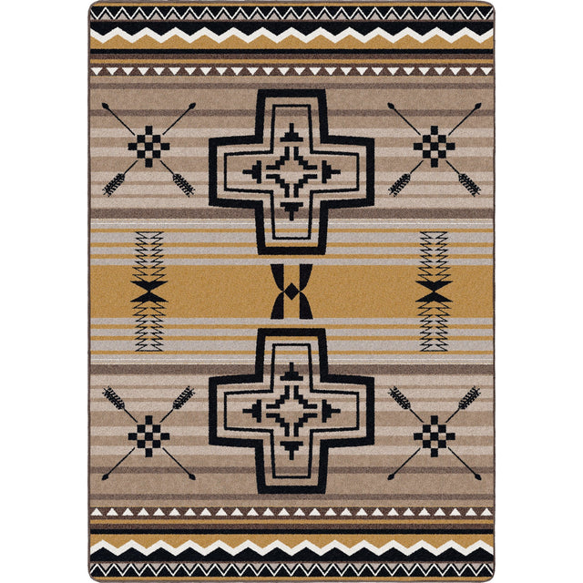 American Dakota Brazos OKA Old Gold Rug
