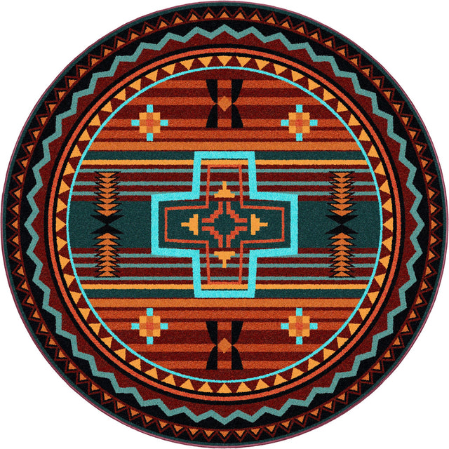 American Dakota Brazos OKA Sunset Rug