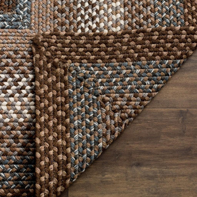Safavieh Braided Brd313A Brown/Multi Rug