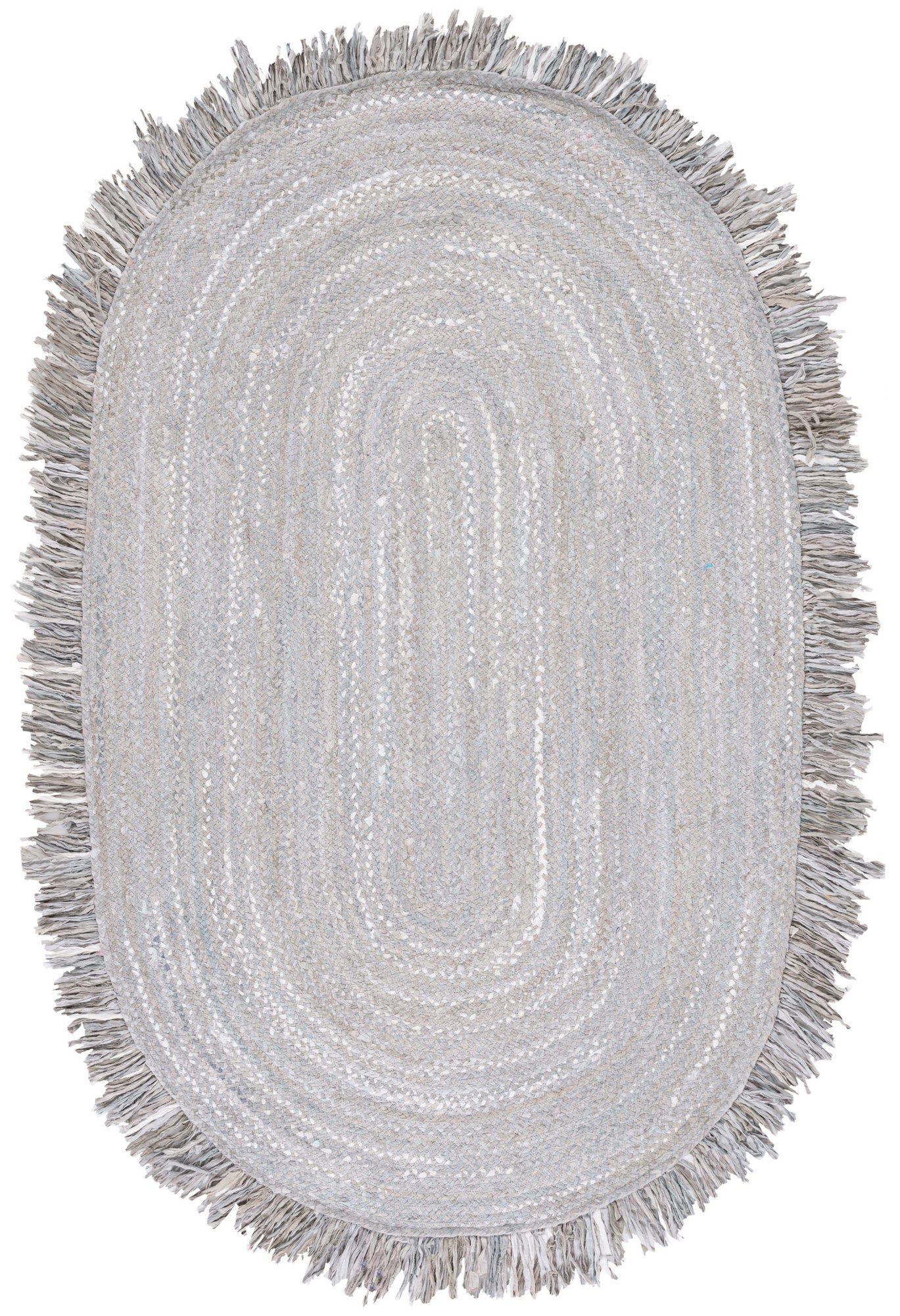 Safavieh Braided Brd451F Grey Area Rug