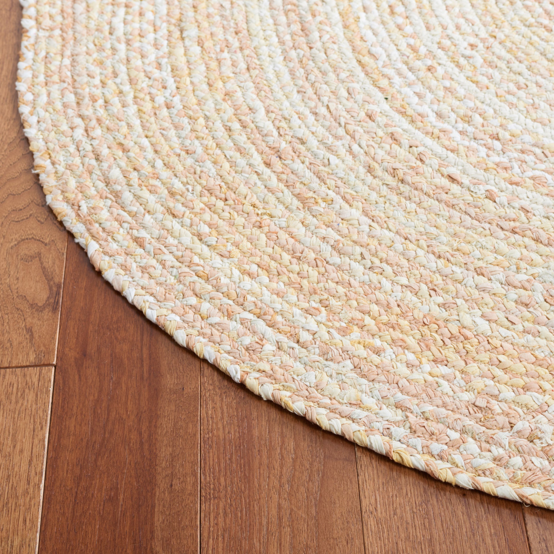 Safavieh Braided Brd452B Beige Area Rug