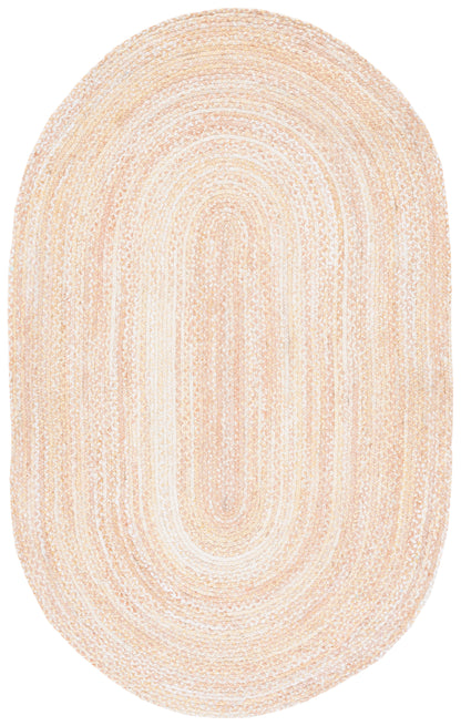 Safavieh Braided Brd452B Beige Area Rug