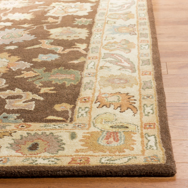 Safavieh Bergama brg136b Brown / Ivory Rugs