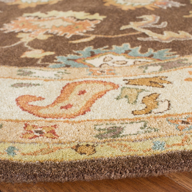 Safavieh Bergama brg136b Brown / Ivory Rugs