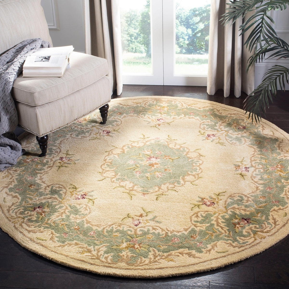 Safavieh Bergama brg166a Ivory / Light Blue Rugs
