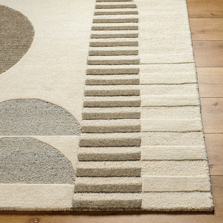 Surya Brooklyn Bro-2310 Pearl, Ash, Sage, Khaki Rug.