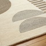 Surya Brooklyn Bro-2310 Pearl, Ash, Sage, Khaki Rug.