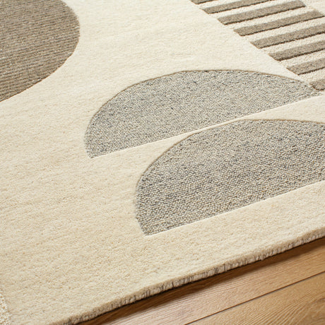 Surya Brooklyn Bro-2310 Pearl, Ash, Sage, Khaki Rug.