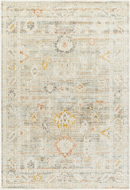 Surya Bitlis Bsi-2302 Tan, Beige, Silver Gray, Gray, Brown Area Rug