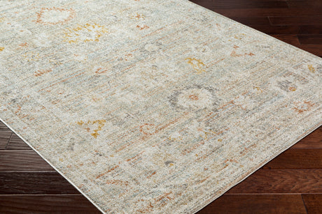 Surya Bitlis Bsi-2302 Tan, Beige, Silver Gray, Gray, Brown Rug.