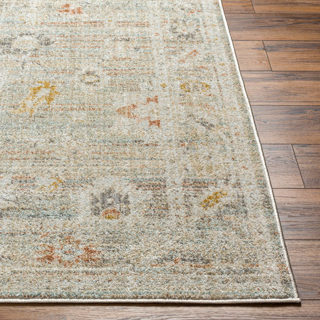 Surya Bitlis Bsi-2302 Tan, Beige, Silver Gray, Gray, Brown Rug.