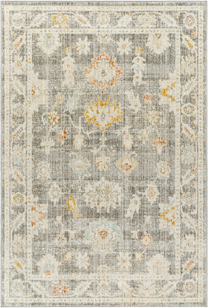 Surya Bitlis Bsi-2303 Tan, Silver Gray, Beige, Gray, Brown Area Rug