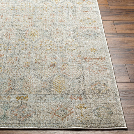 Surya Bitlis Bsi-2305 Tan, Silver Gray, Beige, Brown, Gray Rug.