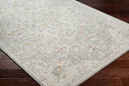 Surya Bitlis Bsi-2306 Silver Gray, Tan, Gray, Brown, Mustard Area Rug