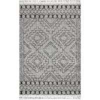 Nuloom Vasiliki Moroccan Gcdi02B Gray Area Rug