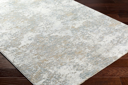 Surya Brunswick Bwk-2322 Cream, Blue, Olive, Light Slate, Taupe, Seafoam Area Rug